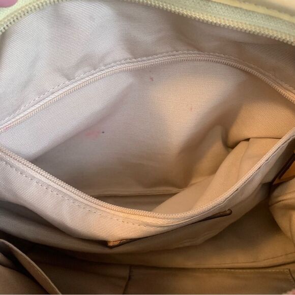 Y2K Coach Vintage Hobo Shoulder Handbag M0893-F13354 Butter Yellow Leather - Picture 13 of 16